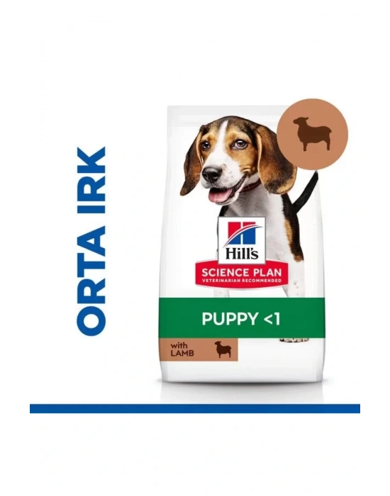 Hills Puppy Kuzu Etli Yavru Köpek Maması 12+2 Kg Hediyeli