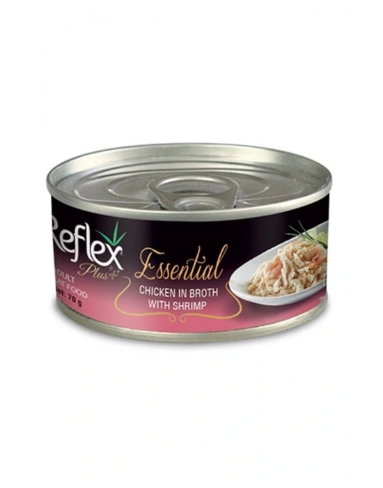 Plus Tavuk Ve Karidesli Yetişkin Konserve Maması 70 Gr