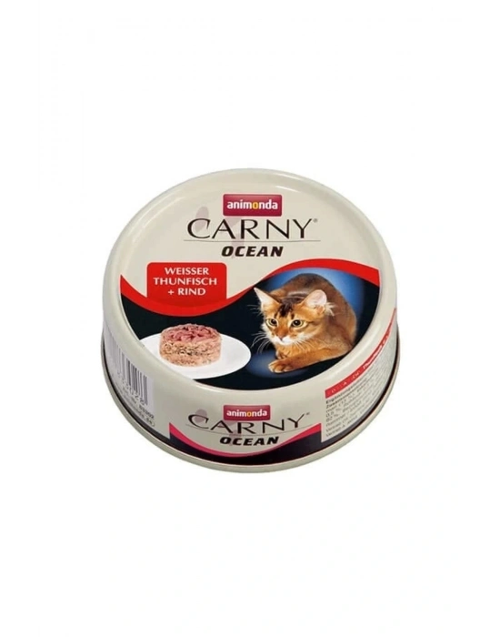 Animonda Carny Ton Balıklı Ve Sığır Etli Konserve Kedi Maması 80 Gr