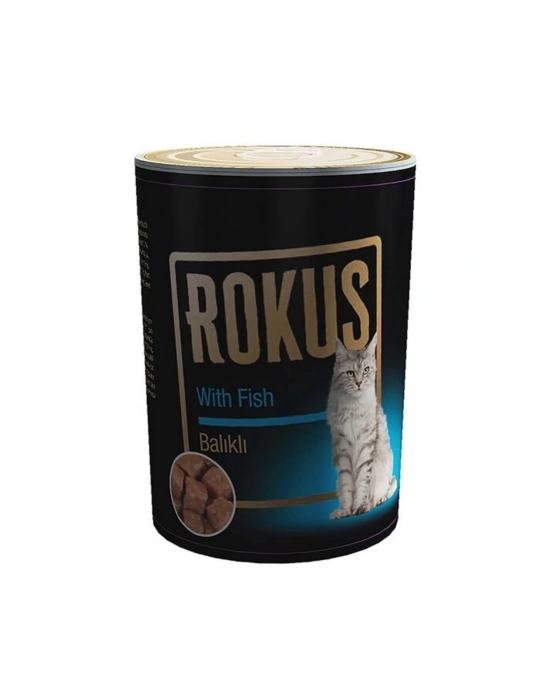 Balıklı 410 Gr Kedi Konserve Maması Tek Li Paket 410 Gr