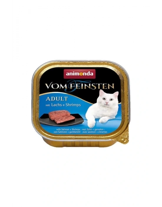 Animonda Somon Ve Karidesli Yetişkin Konserve Kedi Maması 100 Gr