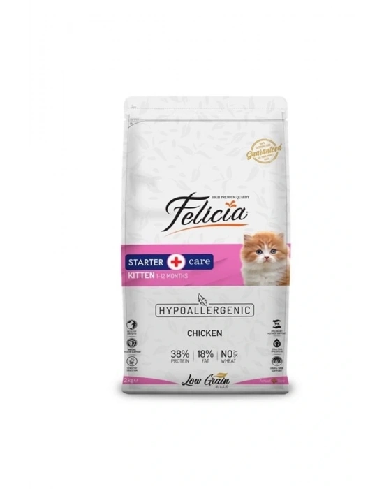 Felicia Düşük Tahıllı Hipoalerjenik Tavuklu Anne Ve Yavru Kedi Maması 2 Kg