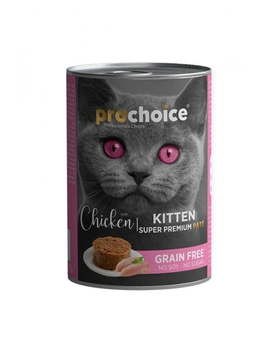 Pro Choice Kitten Tavuklu Yavru Konserve Kedi Maması 400 Gr