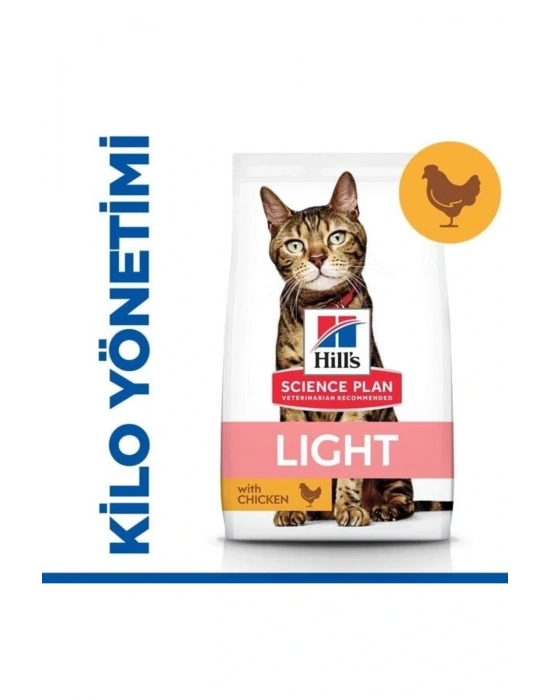 Hills Light Tavuklu Yetişkin Diyet Kedi Maması 3 Kg
