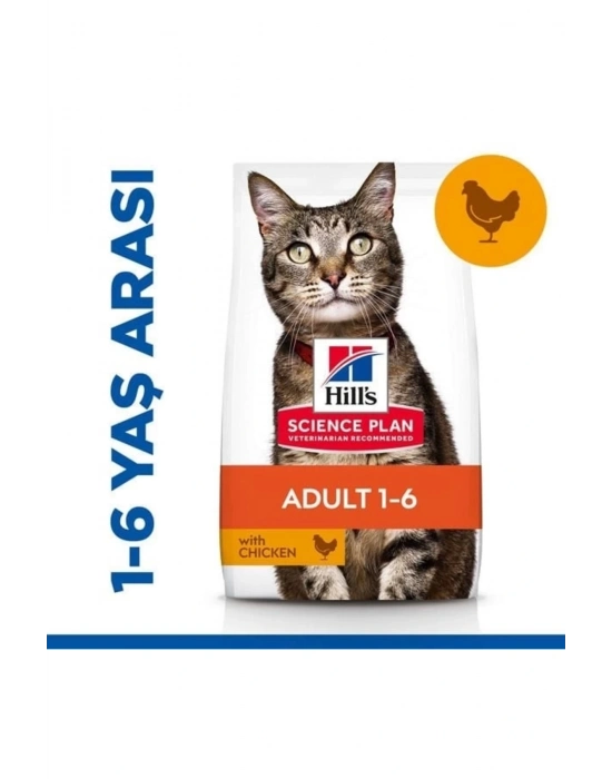 Hills Adult Optimal Care Tavuklu Yetişkin Kedi Maması 3 Kg