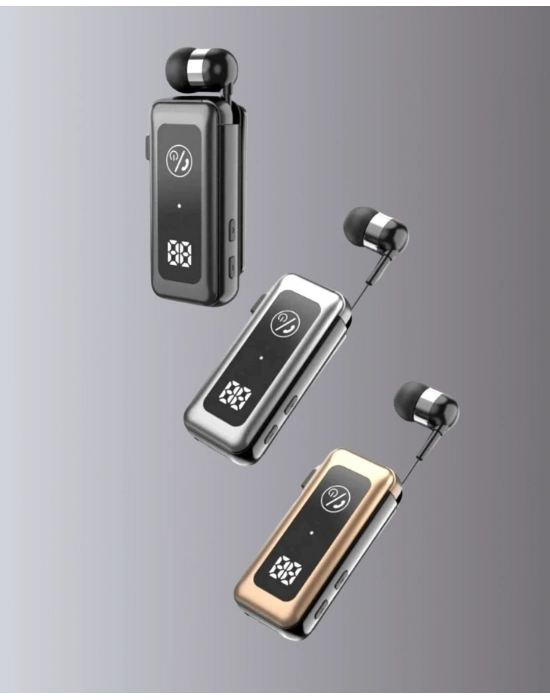 MikroSD Kartlı, Titreşimli Uyarılı Bluetooth 5.2 Kulaklık