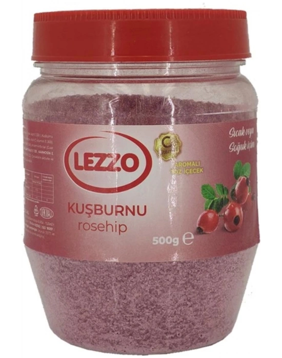 Lezzo Kuşburnu Toz Içecek ( Sıcak Ve Soğuk İçim) 500 Gr