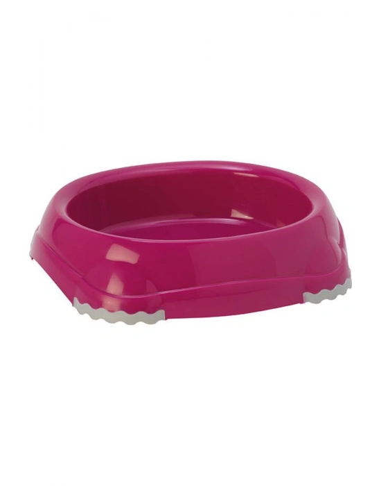 Smart Plastik Kedi ve Köpek Mama ve Su Kabı Fuşya 210 Ml