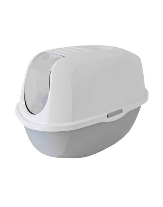 Moderna Smart Kapalı Kedi Tuvaleti Gri 40X54X41 Cm