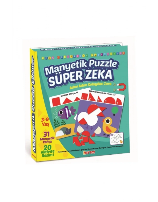 Bfs Nessiworld 1536 Manyetik Puzzle Süper Zeka