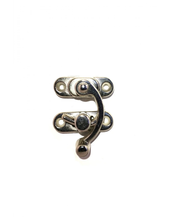 Yay Gözü, Ahşap Kutu Klipsi - Küçük 28X33 Mm, Nikel, 100 Adet