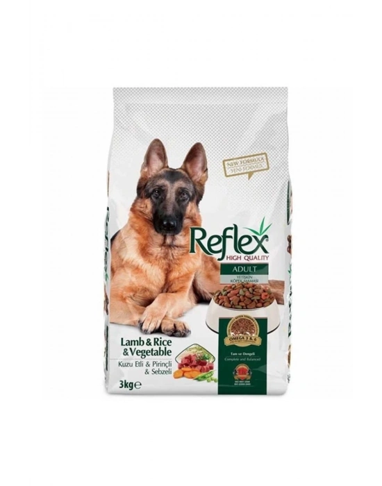 Adult Kuzu Ve Pirinçli Sebzeli Yetişkin Köpek Maması 3 Kg