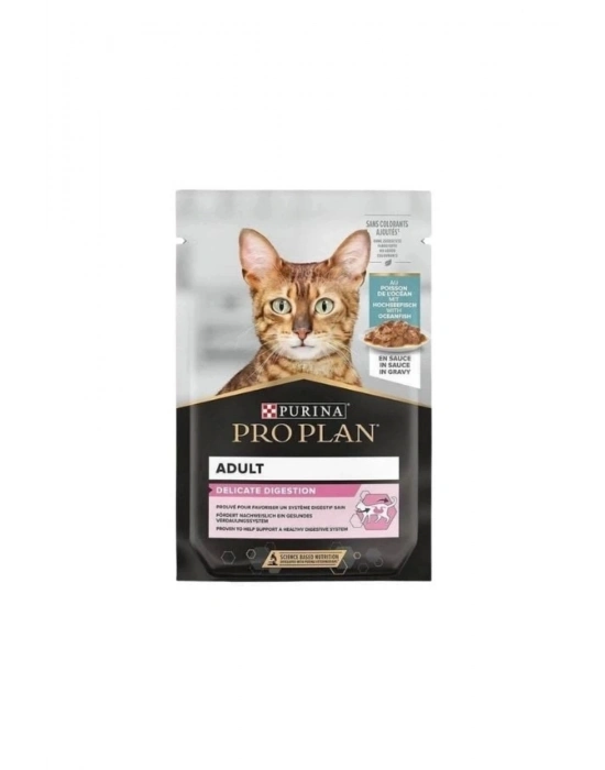 Pro Plan Okyanus Balıklı Pouch Yetişkin Konserve Kedi Maması 85 Gr