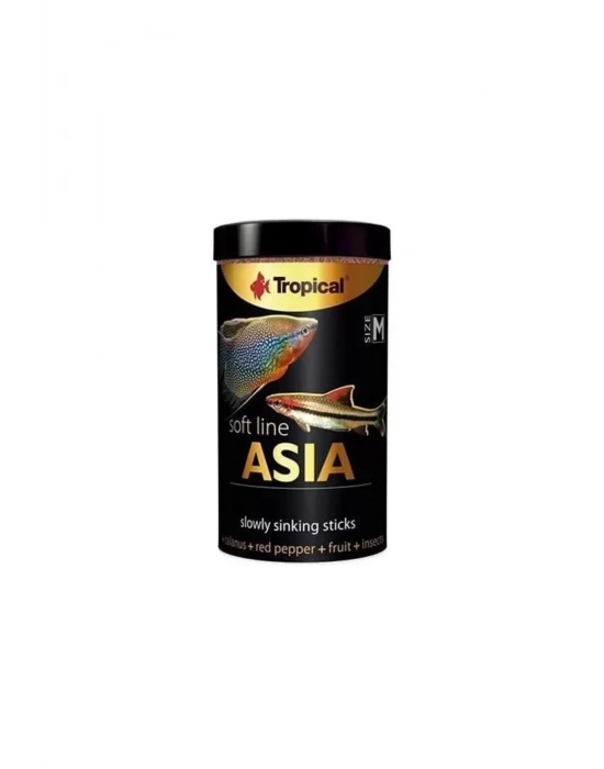 Tropical Soft Line Asia Omnivor Ve Etçil Balık Yemi 100 Ml 40 Gr