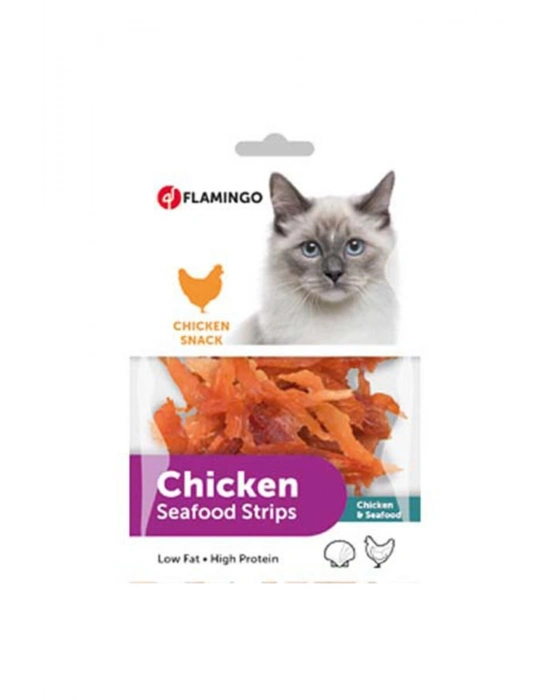 Flamingo Chicken Tavuklu Balıklı Kedi Ödül Maması 85 Gr