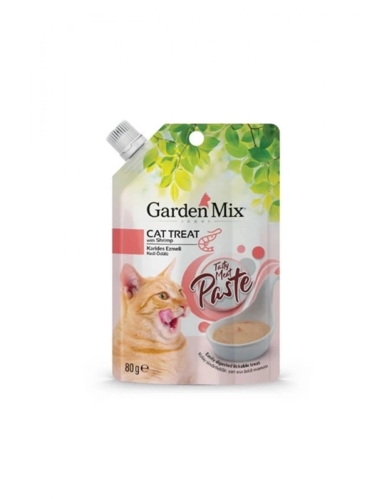 Garden Mix Tavuk Ve Karides Ezme Sıvı Kedi Ödül Maması 80 Gr