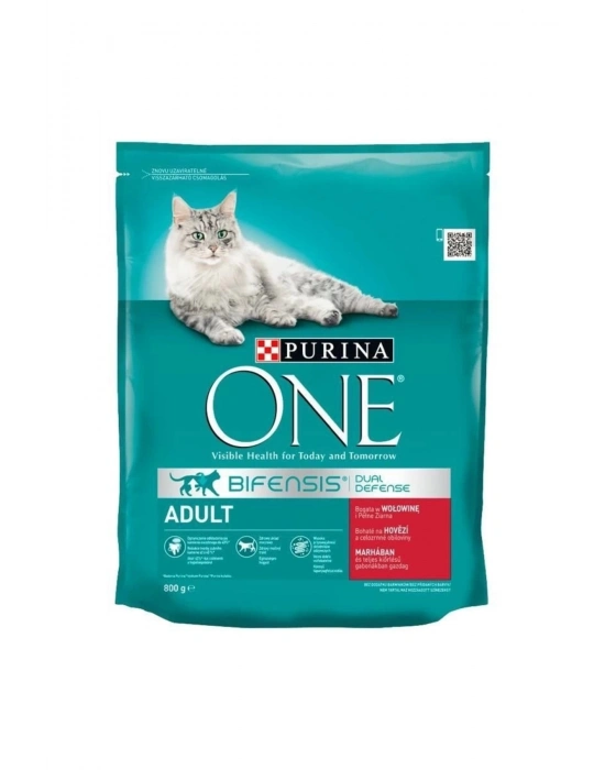 Purina One Sığır Etli Yetişkin Kedi Maması 800 Gr