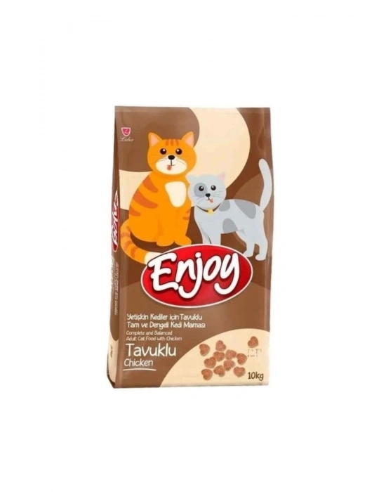 Enjoy Tavuklu Yetişkin Kedi Maması 10 Kg