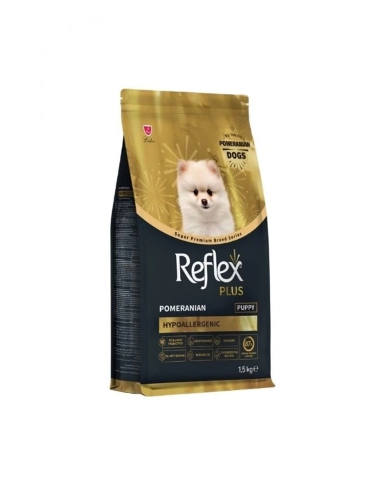 Plus Pomeranian Hypoallergenic Tavuklu Yavru Köpek Maması 1.5 Kg