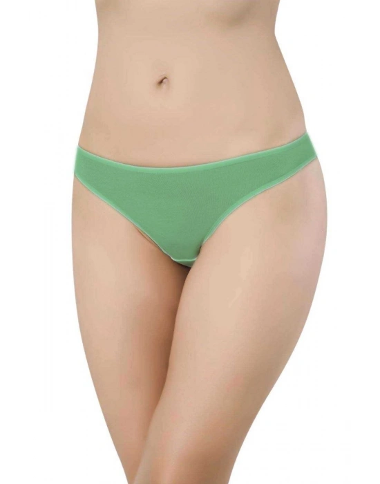 7 adet Süper Eko Set Likralı Kadın Slip Külot Set 7