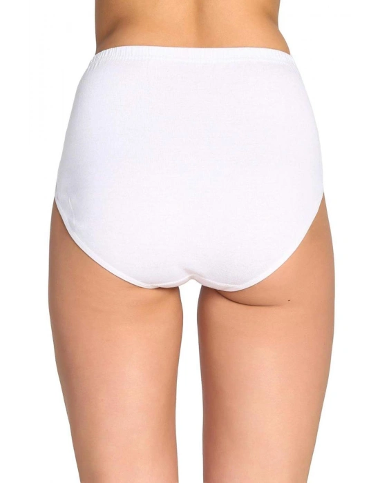 7 Adet Tutku Kadın Yüksek Bel Bato Kalın Lastik Külot S19