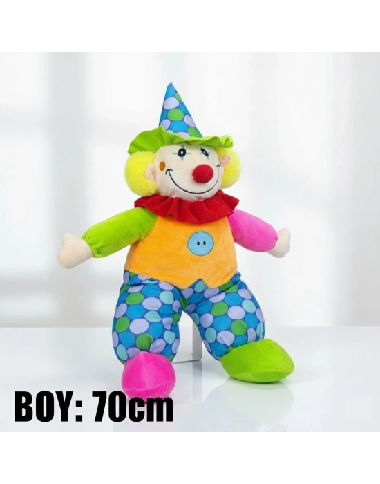 70 Cm Büyük Boy Palyaço Peluş Oyuncak Bebek