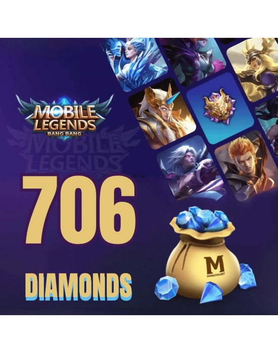 706 Diamantes MLBB (Brasil)