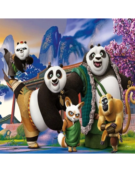 714 KUNG FU PANDA PUZZLE 100 PRÇ