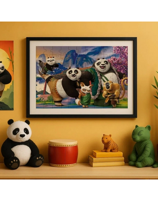 714 KUNG FU PANDA PUZZLE 100 PRÇ