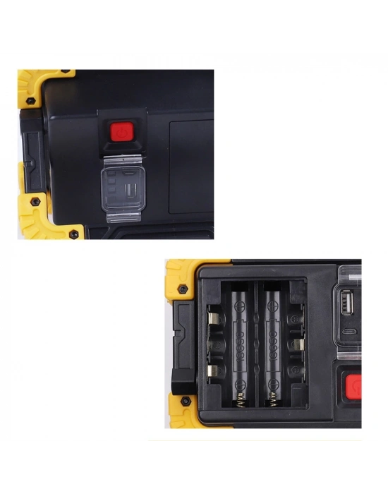 750 Lümen Powerbank Şarjlı Işıldak  Wt-330