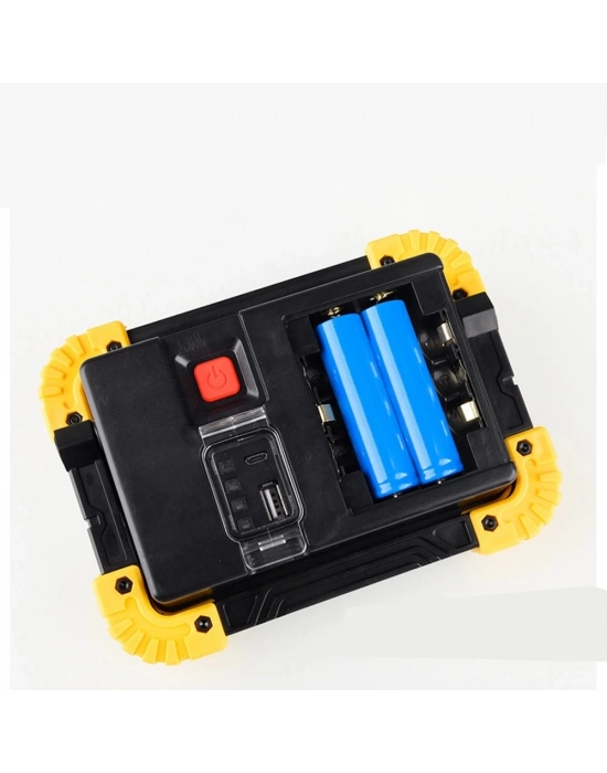 750 Lümen Powerbank Şarjlı Işıldak  Wt-330