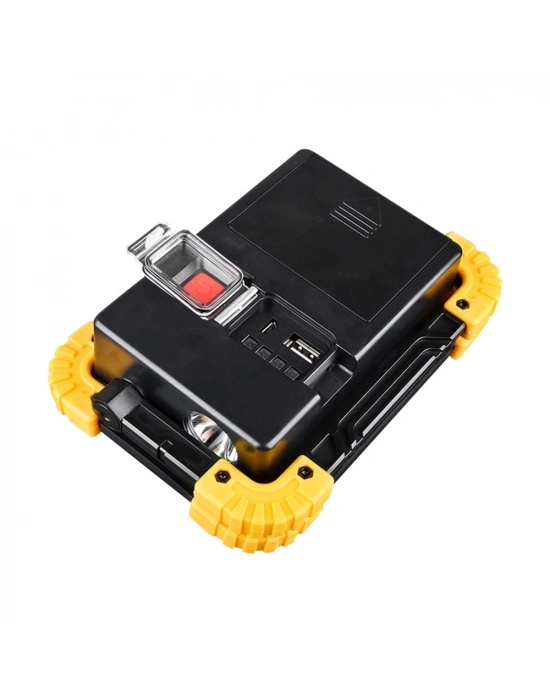 750 Lümen Powerbank Şarjlı Işıldak  Wt-330