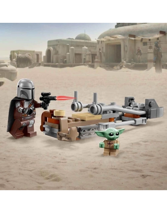 75436  Mandalorian ve Grogunun Hız Motoru 58 parça +6 yaş