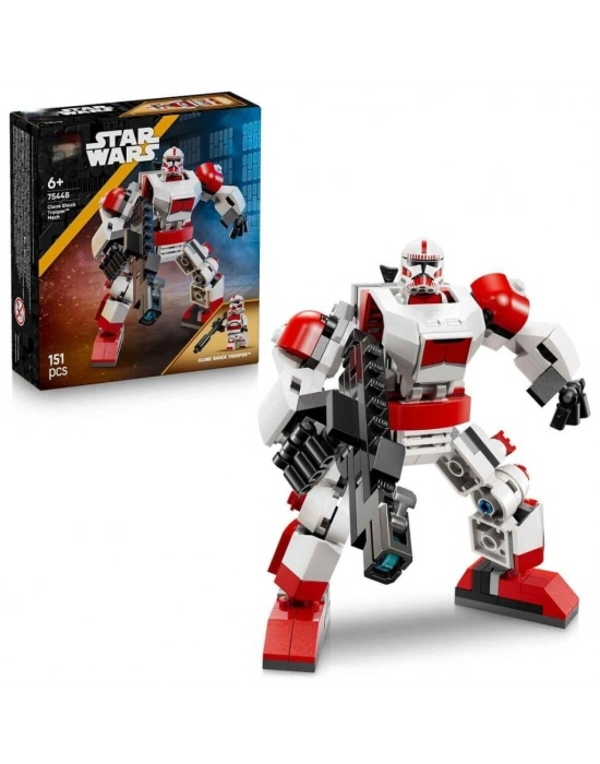75448  Clone Shock Trooper Mech 151 parça +6 yaş