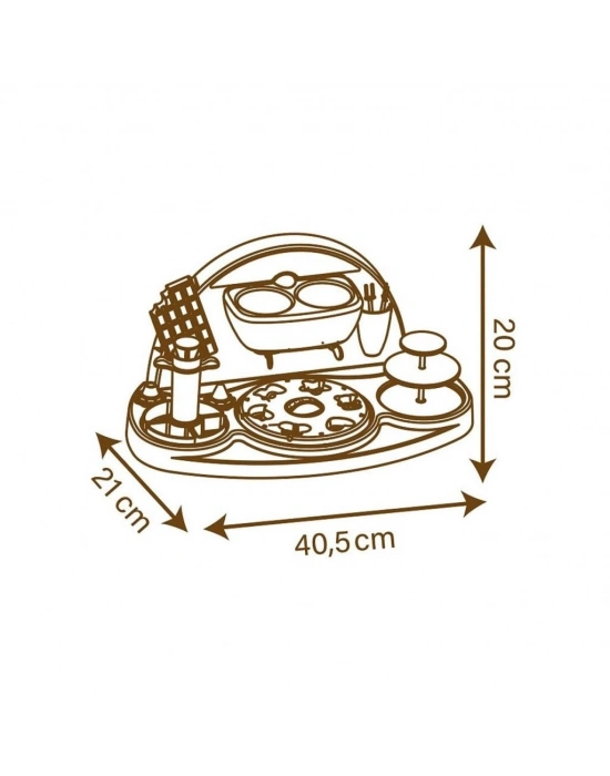 7600312116 Smoby Chef Çikolata Fabrikası Oyun Seti