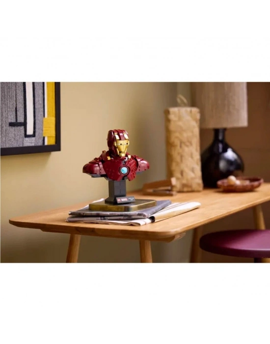 76327   Marvel Iron Man MK4 Büstü 436 parça +18 yaş