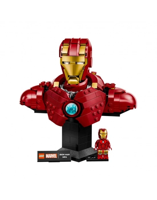76327   Marvel Iron Man MK4 Büstü 436 parça +18 yaş