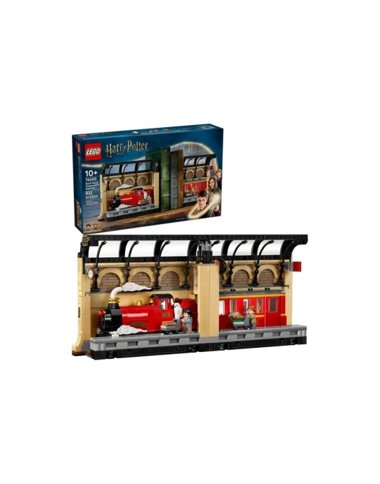 76450   Harry Potter - Kitaplık Dekoru: Hogwarts Ekspresi 832 parça +10 yaş