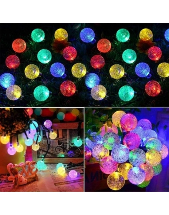 7m 50 Led RGB Solar