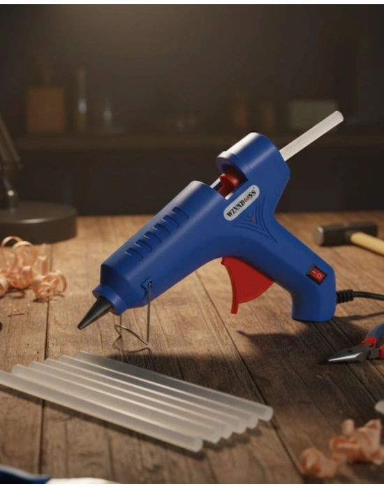 80 W Profesyonel Silikon Tabancası 11 mm Uyumlu 5 Adet Hediye Silikon