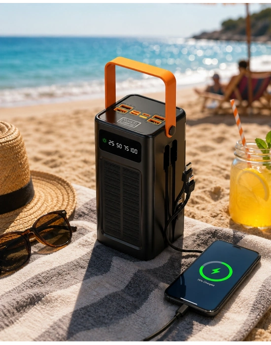80.000 GÜNEŞ ENERJİLİ POWERBANK