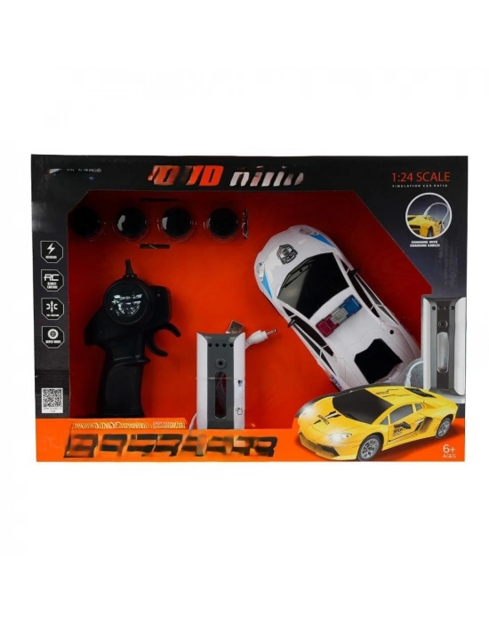 851JA UZAKTAN KUMANDALI DRIFT CAR(SİYAH-BEYAZ)