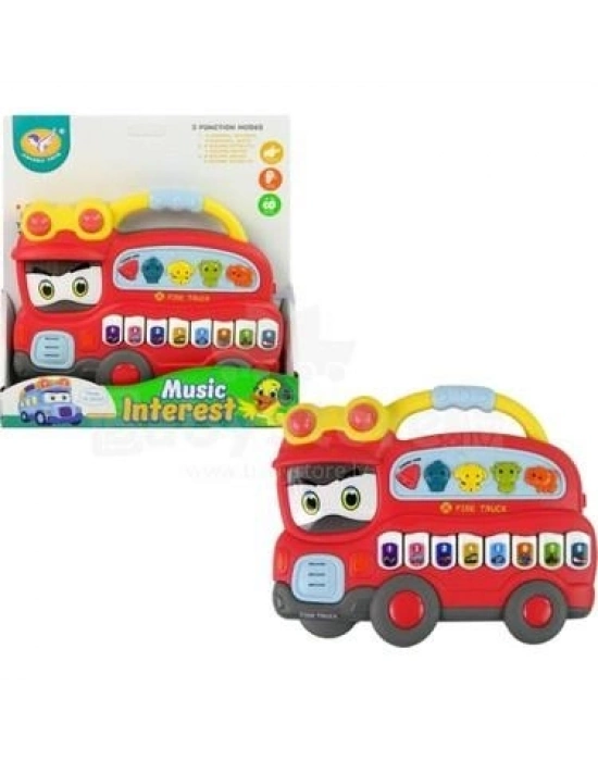 ® 855-109D PİLLİ MÜZİKLİ OTOBÜS -ZRV