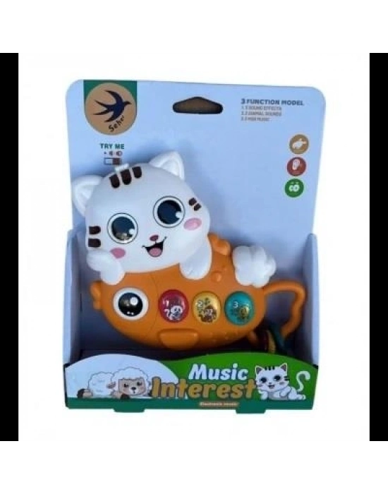 855-202D PİLLİ MÜZİKLİ KEDİ -ZRV