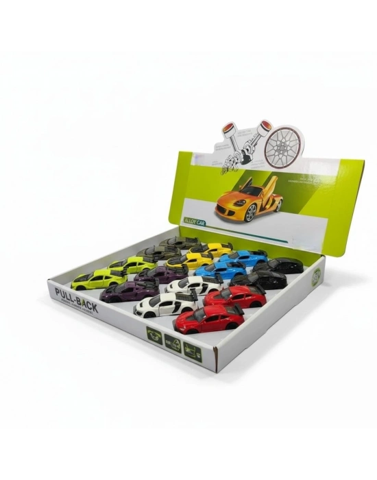 8.5CM 1:64 KAPILARI AÇILAN SPOR ÇEKBIRAK ARABA