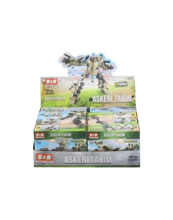 ® 8617-1-2-3-4-5-6-7-8 2 FORMA DÖNÜŞEBİLEN ASKERİ TK