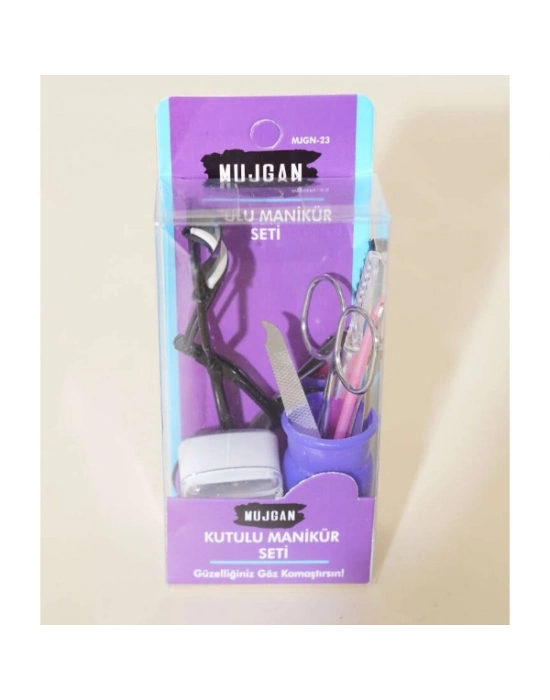 9 Parça Kutulu Manikür Seti