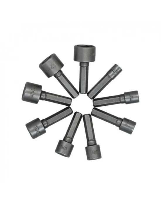 9 Parça Manyetik Somun Adaptörü