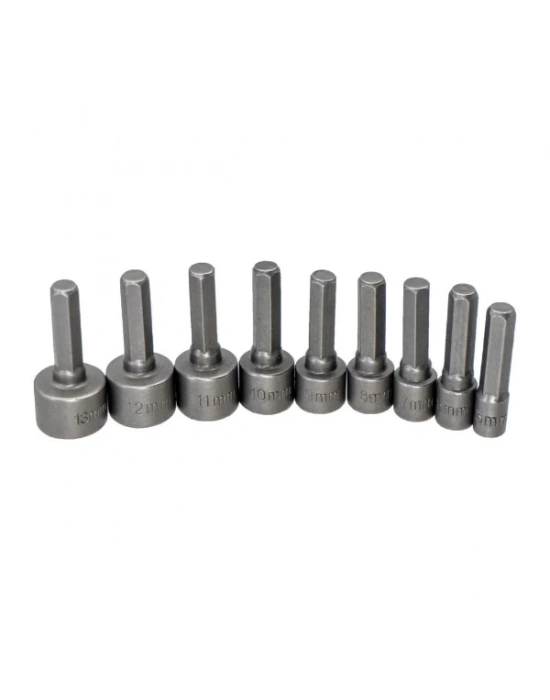 9 Parça Manyetik Somun Adaptörü