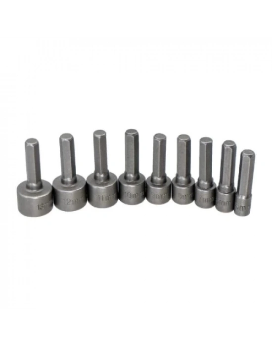 9 Parça Manyetik Somun Adaptörü